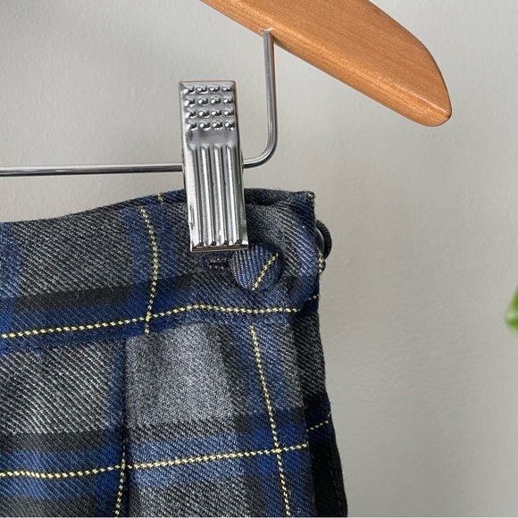 Vintage Cambridge Uniforms Pleated School Girl Wrap Skirt Plaid Tartan Size 30 - Picture 6 of 6